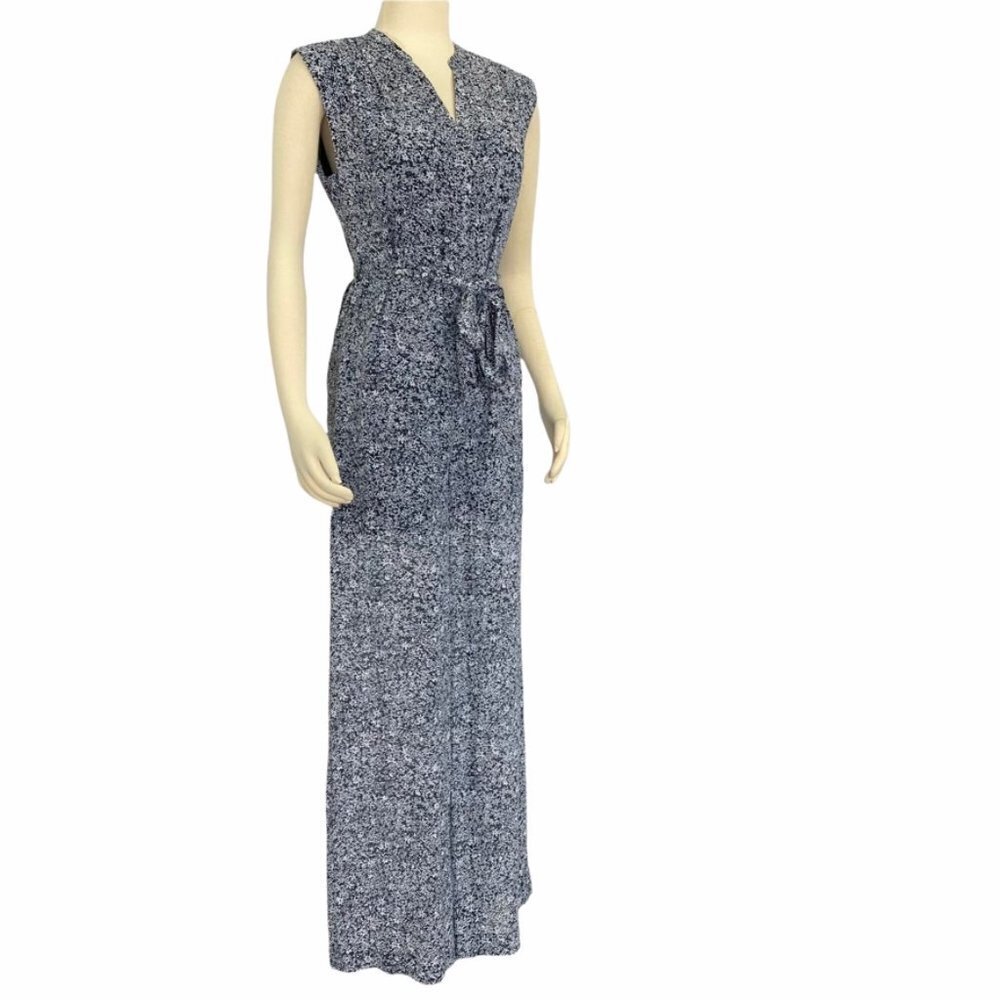 Michael Kors belted floral jumpsuit